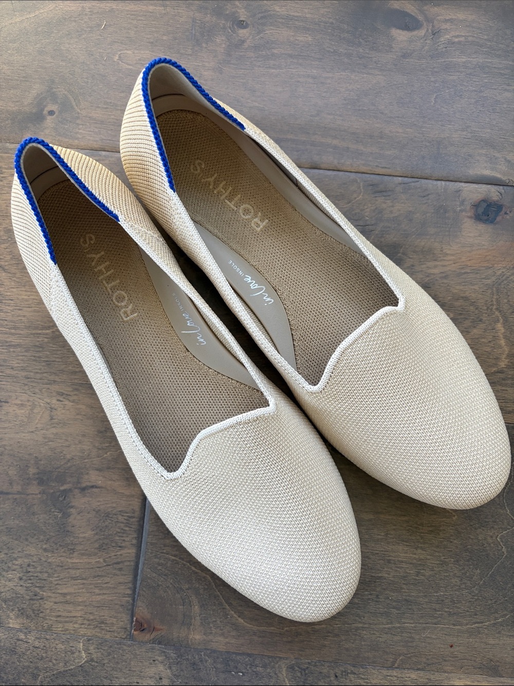 Rothy’s Tan Loafers Size 7 NWOT